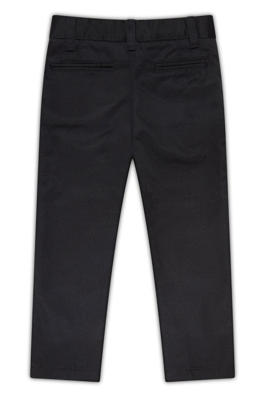 Girls Husky Flat Front Pants