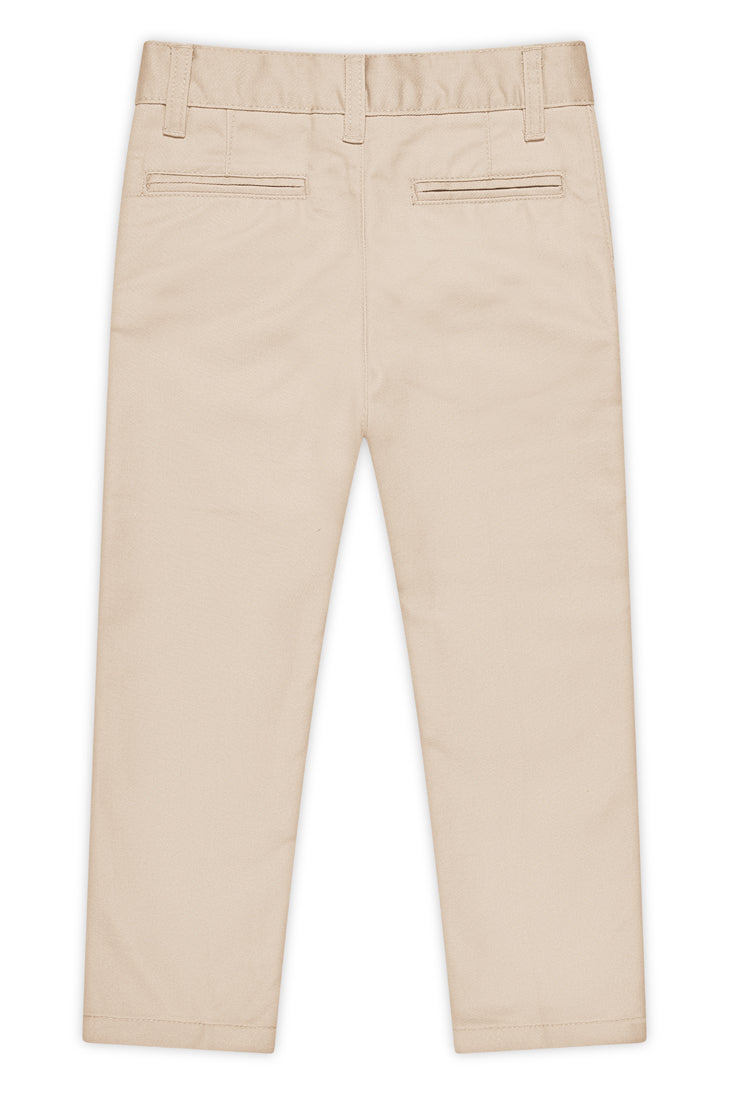 Girls Flat Front Pants